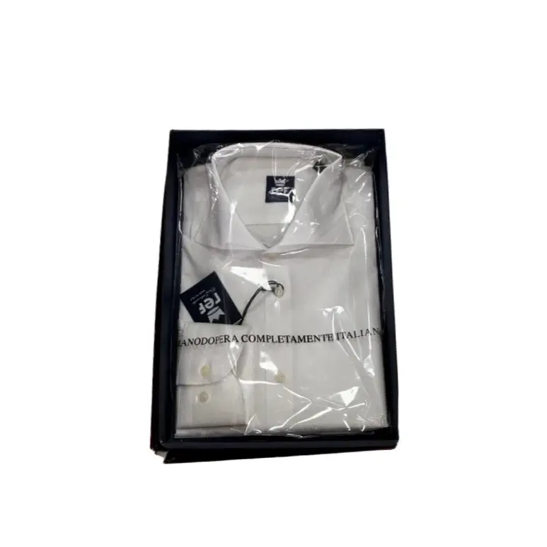 White Textured Shirt